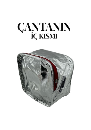 Relaxion Simli Frozen Desenli Thermal Beslenme Çantası 3323-12 Açık Pembe