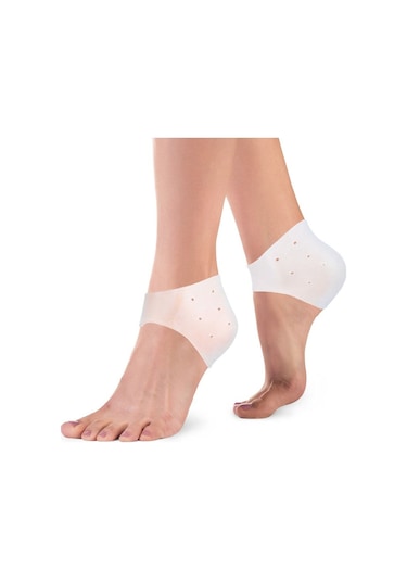 Silikon Topuk Koruyucu Çorap - Topuk Çatlağı Gömleği