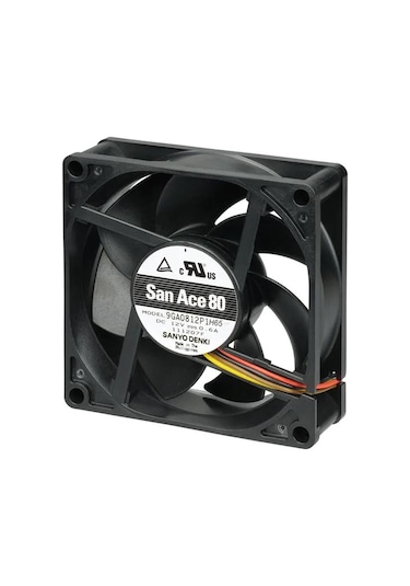 Sanyo Denki San Ace 80x80x38Mm Dc 12V 0.60A Axial Fan