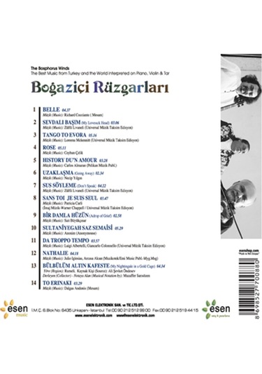 Boğaziçi Rüzgarları Cd