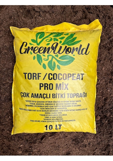 10 Litre İthal Çok Amaçlı Bitki Toprağı Torf Cocopeat Kokopit