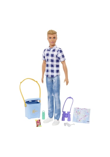 Barbie Ken Kampa Gidiyor HHR66