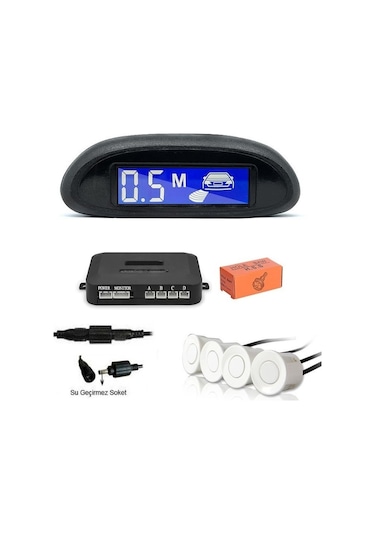 Digital Mini Ekranlı Sesli Park Sensörü