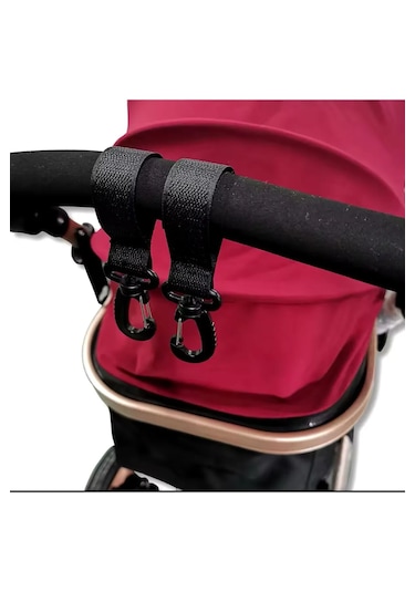 Bebek Arabası Kancası I Bebek Arabası Askı Apatı I 2 Adet Metal