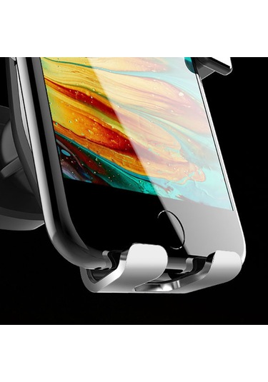Evrensel Araba Hava Çıkışı Dağı Yerçekimi Telefon Tutucu Standı Dönebilen Metal Braket