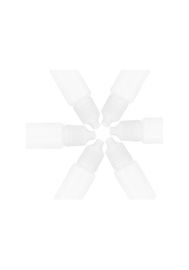 Geeroyoo 50 Adet 10ml Pe Materyal Göz Damla Flakonu - Sarı, Tıkanıklı Kapaklı, Sıkıştırmalı, Seyahat İçin Taşınabilir, Çeşitli Sıvılar İçin Saklama Ve Dağıtım