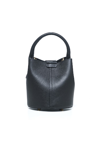 Omuz Çantası Kadın Loana S Piumelli Milano Bag D28 Black Siyah