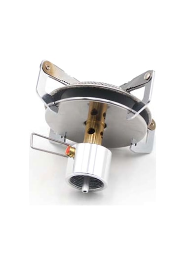 Dianziye Taşınabilir Propan Kamp Ocağı - Hafif Ve Dayanıklı Outdoor Pişirme Ekipmanı Gümüş