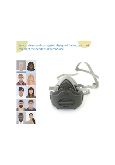 3M 3200 Yarım Yüz Toz Geçirmez Maske