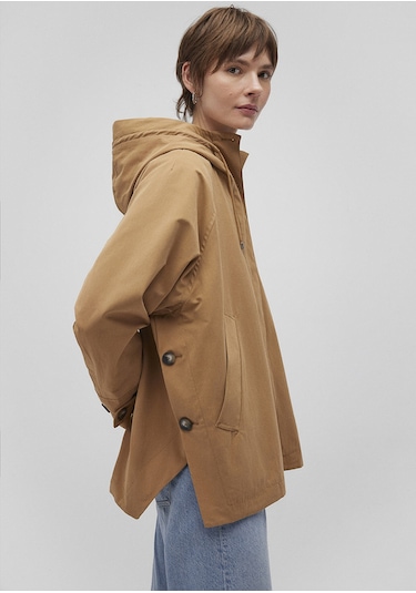 Mavi - Kapüşonlu Bej Trençkot 1110573-70269 Bej