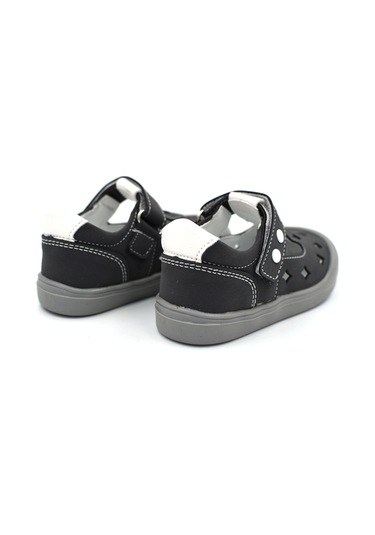 Prego Arzen Ortapedik Termo Kaymaz Taban Cırtlı Çocuk İlk Adım Ayakkabı Füme Füme