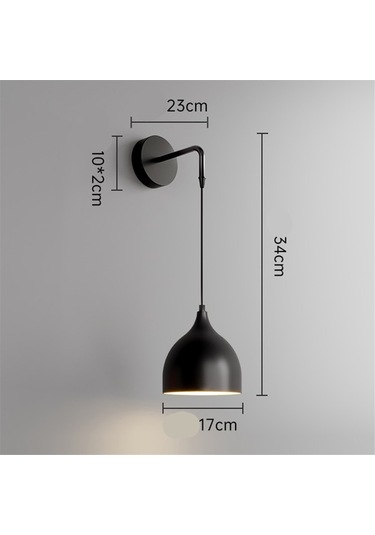 Duvar Lambası Koridor Lambası Otel Yatak Odası Başucu Duvar Lambası Diğer