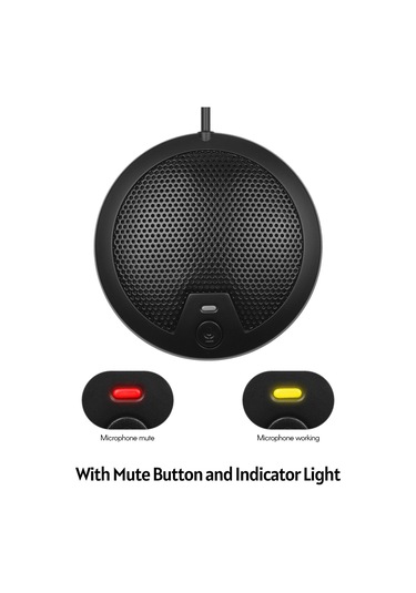 Springsun Mikrofon Usb Masaüstü Kondansatör Mikrofon 360 Çok Yönlü Mikrofon 2m Uzunluğunda Kablolu Tip-c Fiş