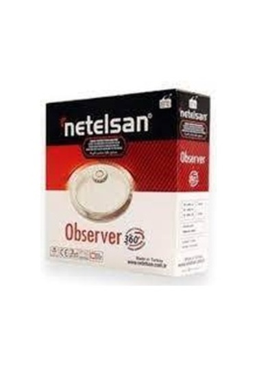 Observer Digital Başlıklı 360 Tavan Armatürü Beyaz - Kahverengi