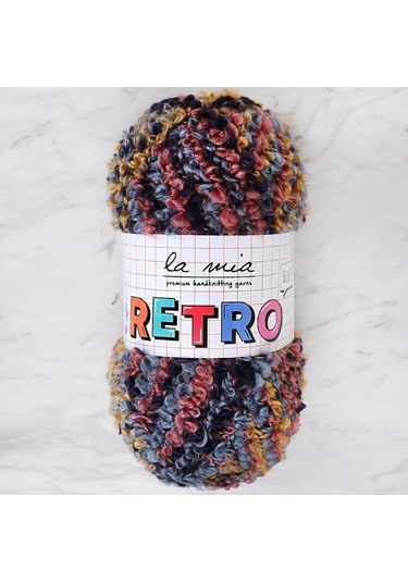 Büro Ev Ofis Hobi Dikiş Atölyesi İçin Nostaljik Ebruli El Örgü İpi