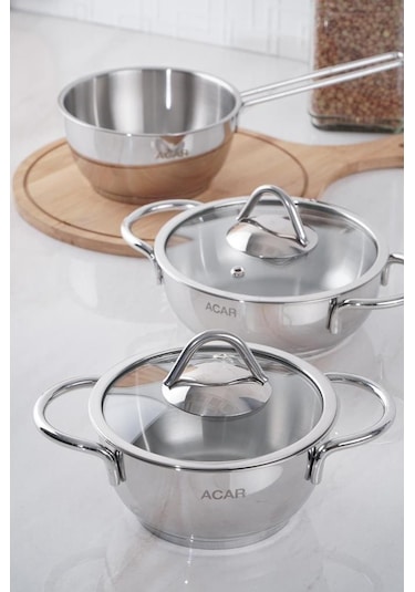 Karat Sıera 5 Prç Tencere Set Inox