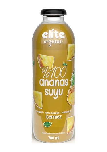 Elite %100 Ananas Suyu 700 Ml
