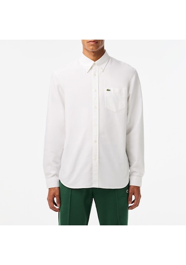 Lacoste Ch1911-001 Erkek Gömlek Beyaz