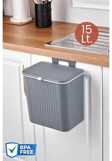 Qianfan 9 Litre Fonksiyonel Kapaklı Banyo Ve Mutfak Tezgahüstü