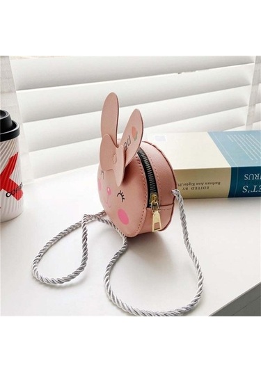 4 Adet Çocuk Mini Karikatür Tek Omuz Çanta Kahve Ayı Jlmtlb Diğer