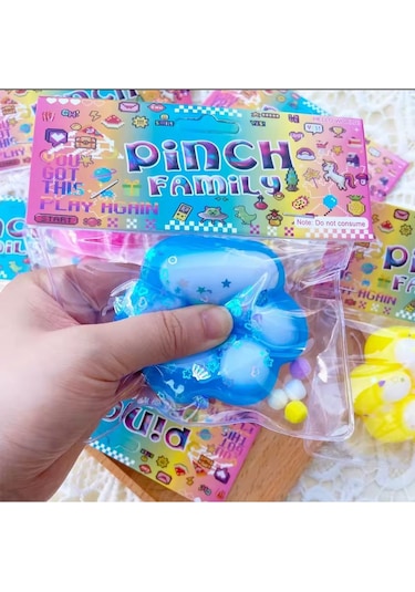 Kedi Patisi Taba Sukuşi Squishy Stres Oyuncağı Yumuşacık Jel Oyuncak Skuşi Diğer