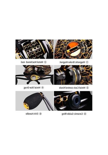 Pazly Yeşil Skycity Siyah Sağ P10 Makarası Evrensel Olta Balıkçılık Ürünü