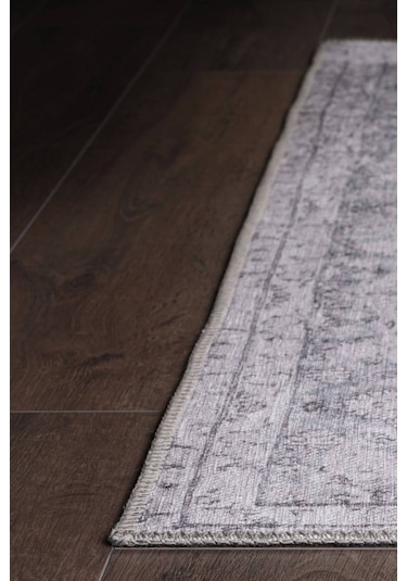 Dorian Eskitme Desenli Dokuma Taban Dekoratif Bej Halı (Al 128)