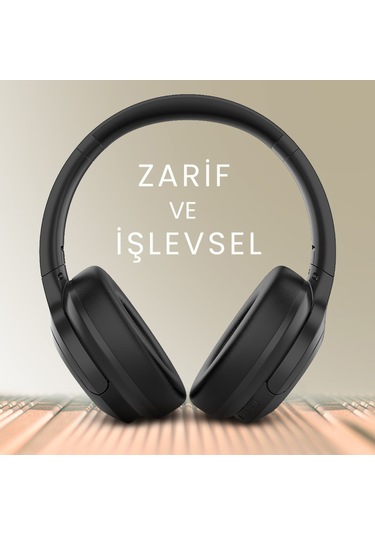 HiFuture FutureTour Bluetooth 5.2 ANC Özellikli Mikrofonlu Kablosuz Kulak Üstü Kulaklık