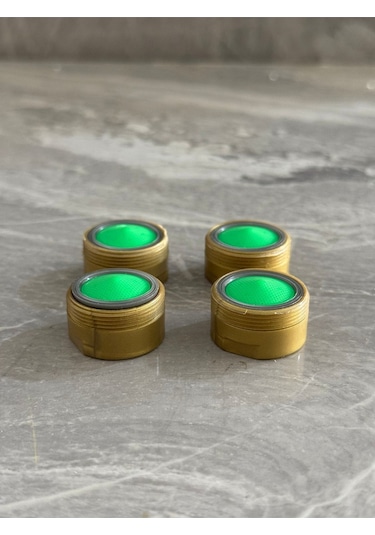 Rudi Armatür 4 Adetabatarya Ucu 4 Adet Su Tasarruf Ucu - Perlatör Gold Süzgeç