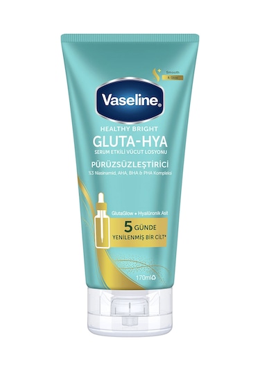 Vaseline Gluta-hya Serum Etkili Vücut Losyonu Pürüzsüzleştirici 170 Ml