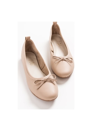 Luvishoes 01 Biskuvi Cilt Kadın Babet Koyu Bej