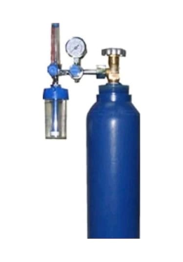 Oksijen Tüpü 10 Lt Manometresi ile Birlikte Burun Kanülü Dahil