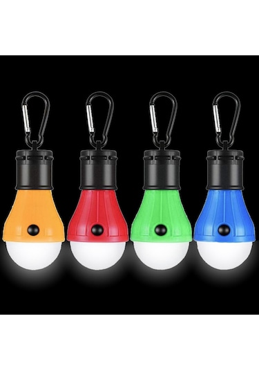 Hombey Yeşil Led Kamp Işığı, Su Geçirmez, 3 Aydınlatma Modu, Elden Taşınabilir, Halka İle, Pil Dahil Değil, Çadır Ve Acil Durumlar İçin Yeşil