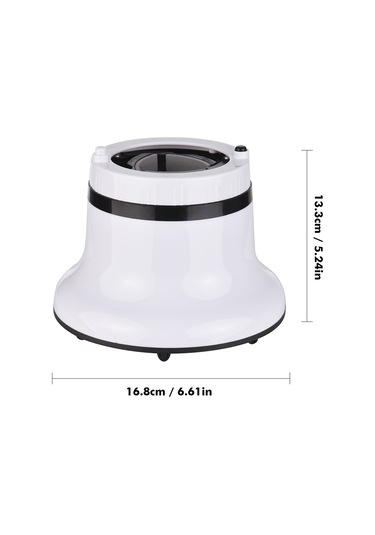 Vkemall Kolay Kullanımlı Saç Kurutma Difüzörü - Silikon Tabanlı, Çoğu Föne Uyumlu, Beyaz Renk