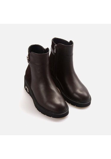 Kemal Tanca Kadın Bot 9661 Kahverengi