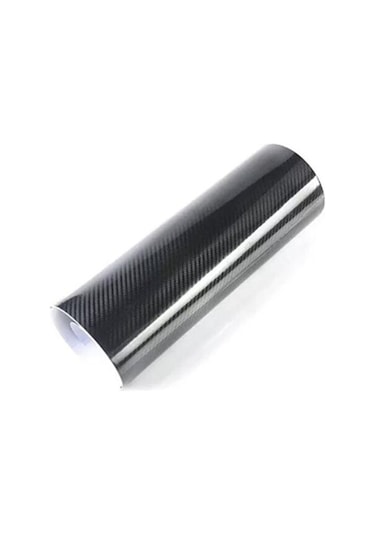 152cmx20cm 5d Siyah Ultra Parlak Hava Kanallı Karbon Folyo