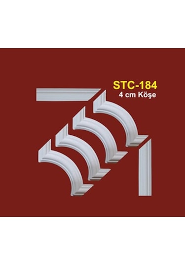 Stropiyer Strafor Kartonpiyer Ep-52 Çıta Köşesi Adet Seçmeli