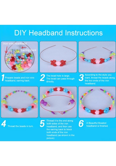 Vkemall 01 Çok Renkli Delikli Plastik Boncuk Seti - Kolye Ve Bilezik Dıy Takı Malzemesi Diğer