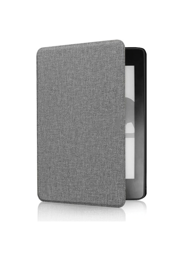 Cosmostec Amazon Kindle Paperwhite 4 E Kitap Okuyucu Kılıfı Gri