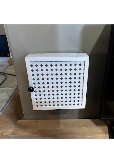 Modem Saklama Kutusu Beyaz
