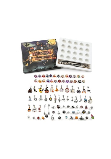 Honeybeeshop Cadılar Bayramı Dıy Bileklik Kolye Seti Hediye Kutusu Arkadaş Ve Aile İçin