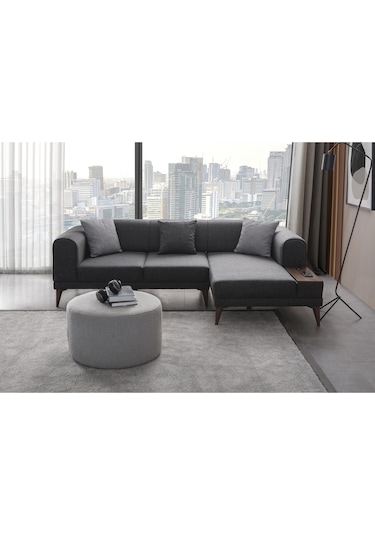 Drog Köşe Koltuk Takımı Antrasit Antrasit