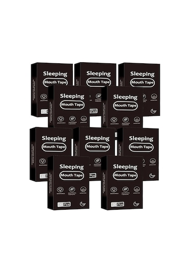 Dropshipping 30/60/90/150 Adet Ağız Bandı Uyku Şeridi Anti-horlama Ağız Solunum Bandı Uykuyu Geliştirmek İçin Ağız Yakın Çıkartmalar Turuncu