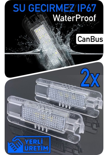 Bentley Contınental Flyıng Spur 3w Canbus Led Plaka Aydınlatma Ledi Lambası