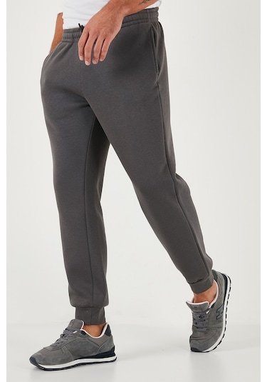 Buratti Pamuklu Regular Fit Normal Bel Cepli Erkek Eşofman Altı 5908060 Antrasit Buratti Pamuklu Regular Fit Normal Bel Cepli Erkek Eşofman Altı 5908060 Antrasit