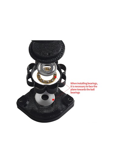 Youmex 3d Yazıcı Anti Titreşim Ayakları: Tüm Yönlü Otomatik Hizalama, Zıttı Direnç, Bambu X1/p1/a1, Creality K1, Prusa Mk3/mk4 Uyumlu