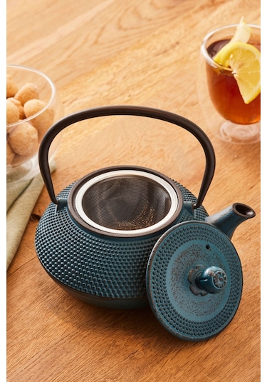 Karaca Mystical Döküm Demlik-Teapot 720 ml Mavi