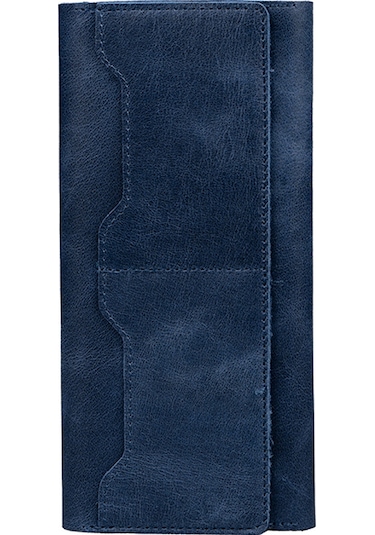 Nihcase Huawei Mate 50 Pro Kılıf 10 Kart Gözlü Hakiki Deri Cüzdan Kılıf
