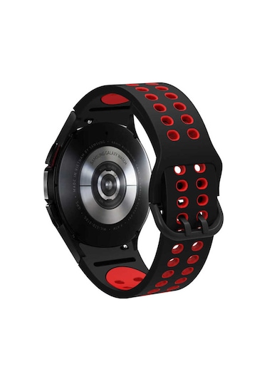 Galaxy Watch 4 44mm Krd-02 Uyumlu Ucy Kordon-gri-beyaz