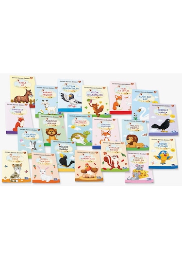 Sevimli Hayvan Öyküler 20 Kitap